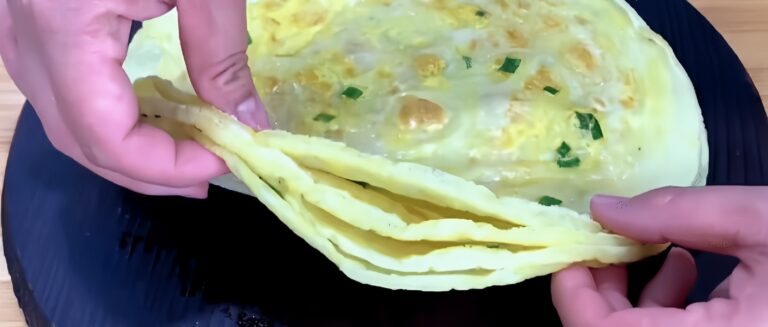 Perfect Chinese Breakfast Pancakes: The Secret Step Most Recipes Miss for Soft & Chewy Texture (No Soggy Batter!)